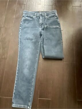 Banana Republic High-Rise Slim Jeans - Dark Blue Wash